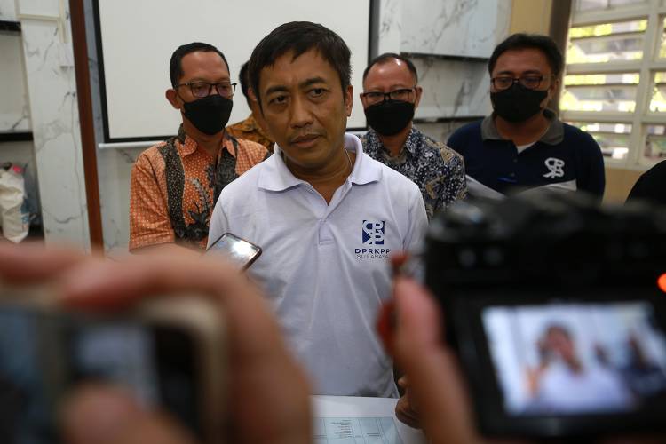 Kepala Dinas Perumahan Rakyat dan Kawasan Permukiman serta Pertanahan (DPRKPP) Kota Surabaya Irvan Wahyudrajad