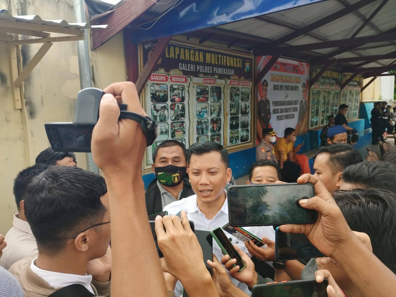 Polisi Pamekasan tangkap satu pelaku pembacokan