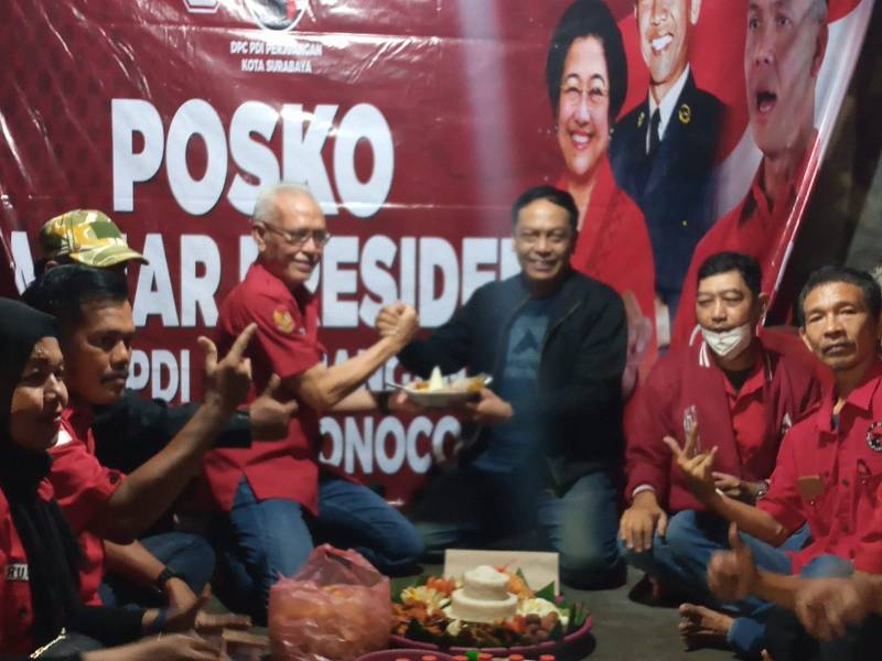 Posko PDIP Wonocolo resmi di aktifkan kembali 