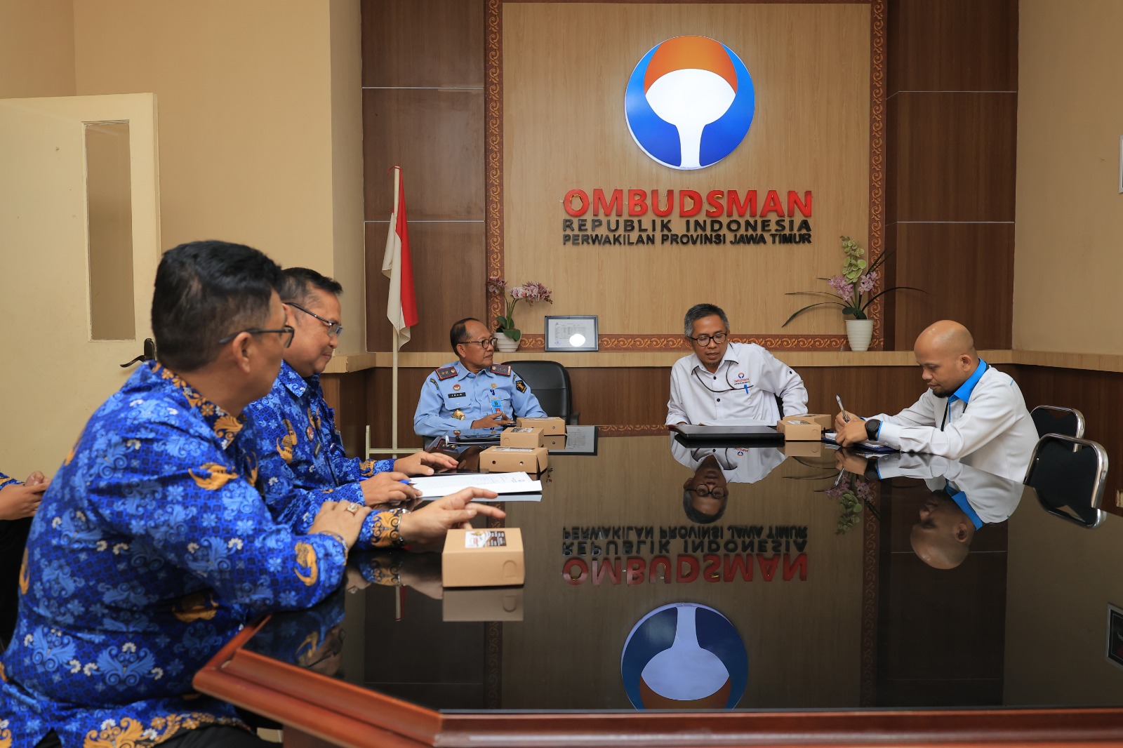  Kanwil Kemenkumham Jatim Gandeng Ombudsman