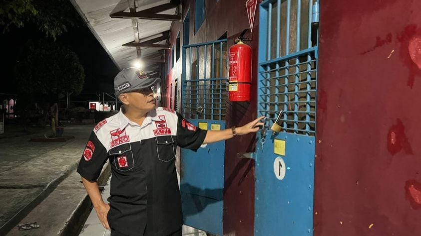 Razia Lapas Kelas IIA Pamekasan 