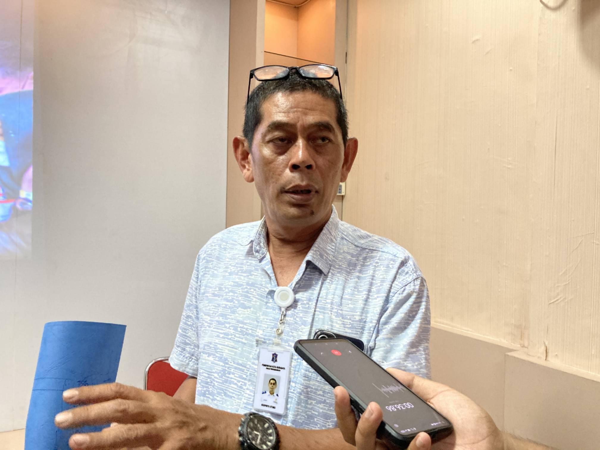 Sub Koordinator Pengawas dan Pengendalian Lalu Lintas dan Angkutan Jalan Dishub Kota Surabaya, Soe Priyo Utomo