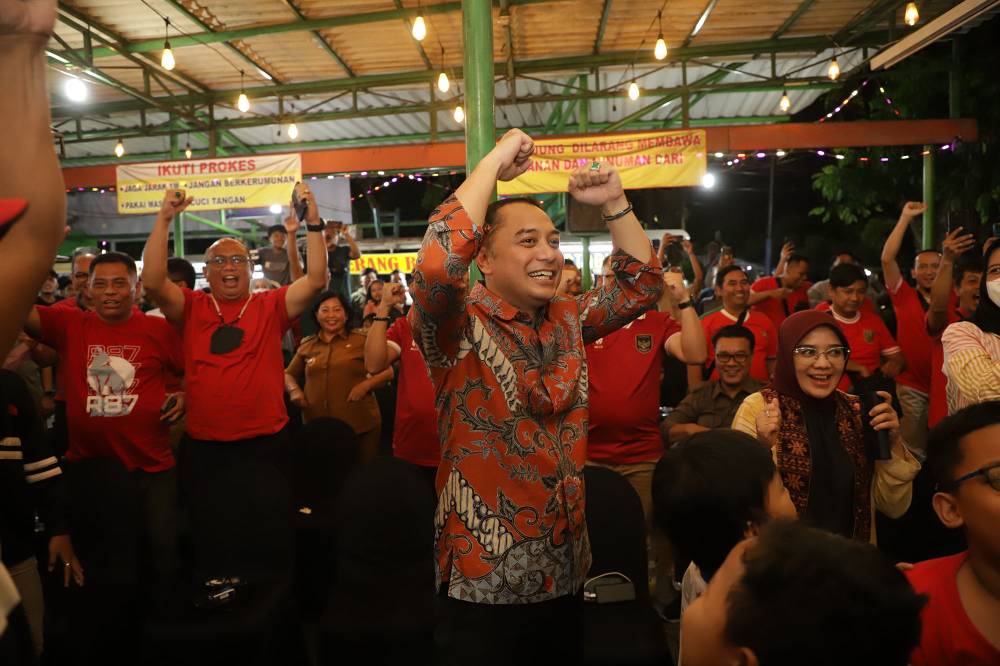 Wali Kota Eri Siapkan Acara Khusus Bagi Pemain Asal Surabaya 