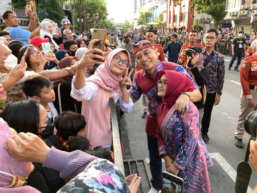 Wali Kota Eri Sapa Warga Surabaya 