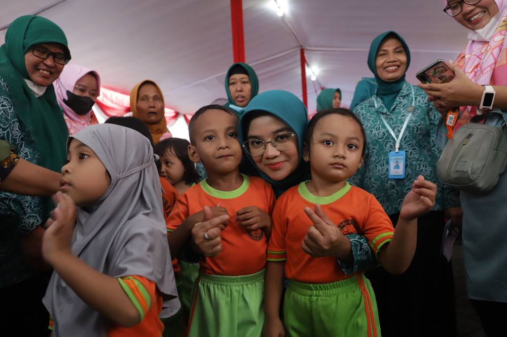 Ketua Bunda PAUD Kota Surabaya, Rini Indriyani