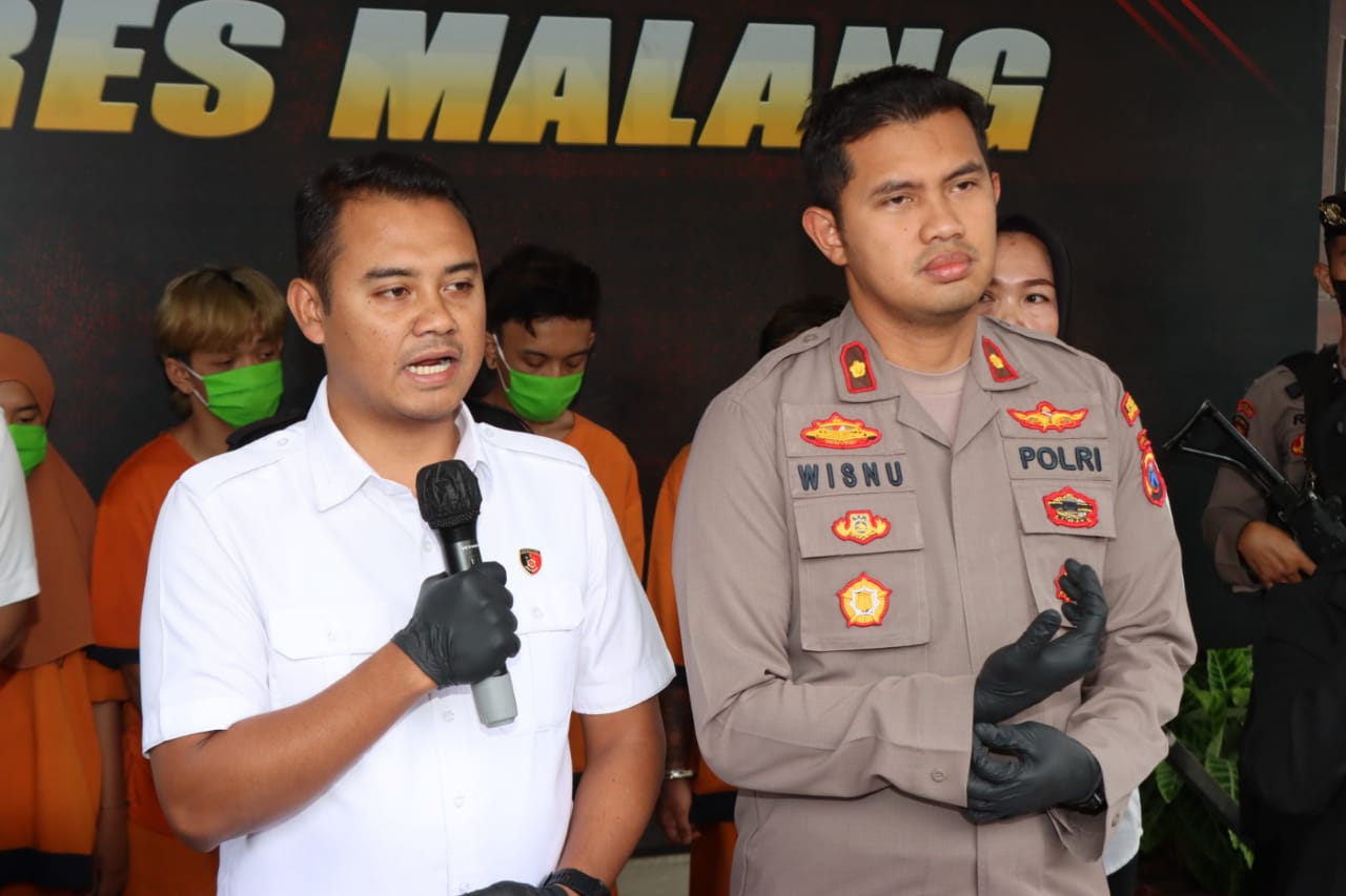 Wakapolres Malang Kompol Wisnu S Kuncoro