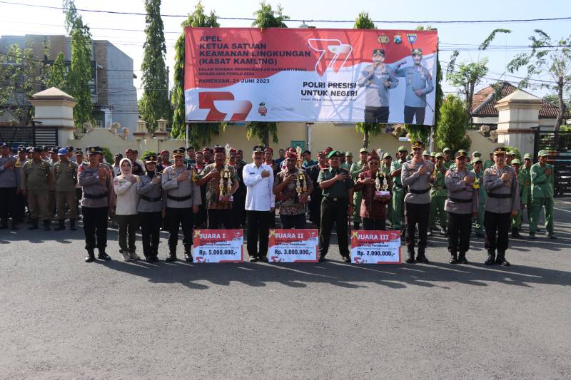 Apel SatKamling di Pamekasan 