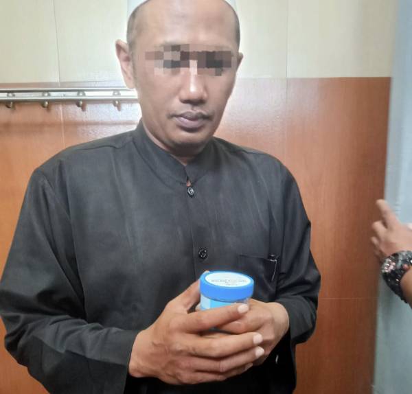 Ustaz berinisial MS terpergok petugas Lapas Banyuwangi membawa sabu