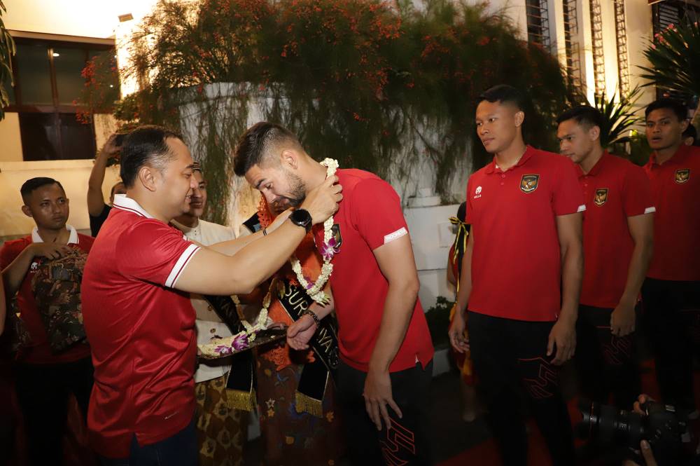 Pemkot Surabaya Hadirkan Timnas Indonesia