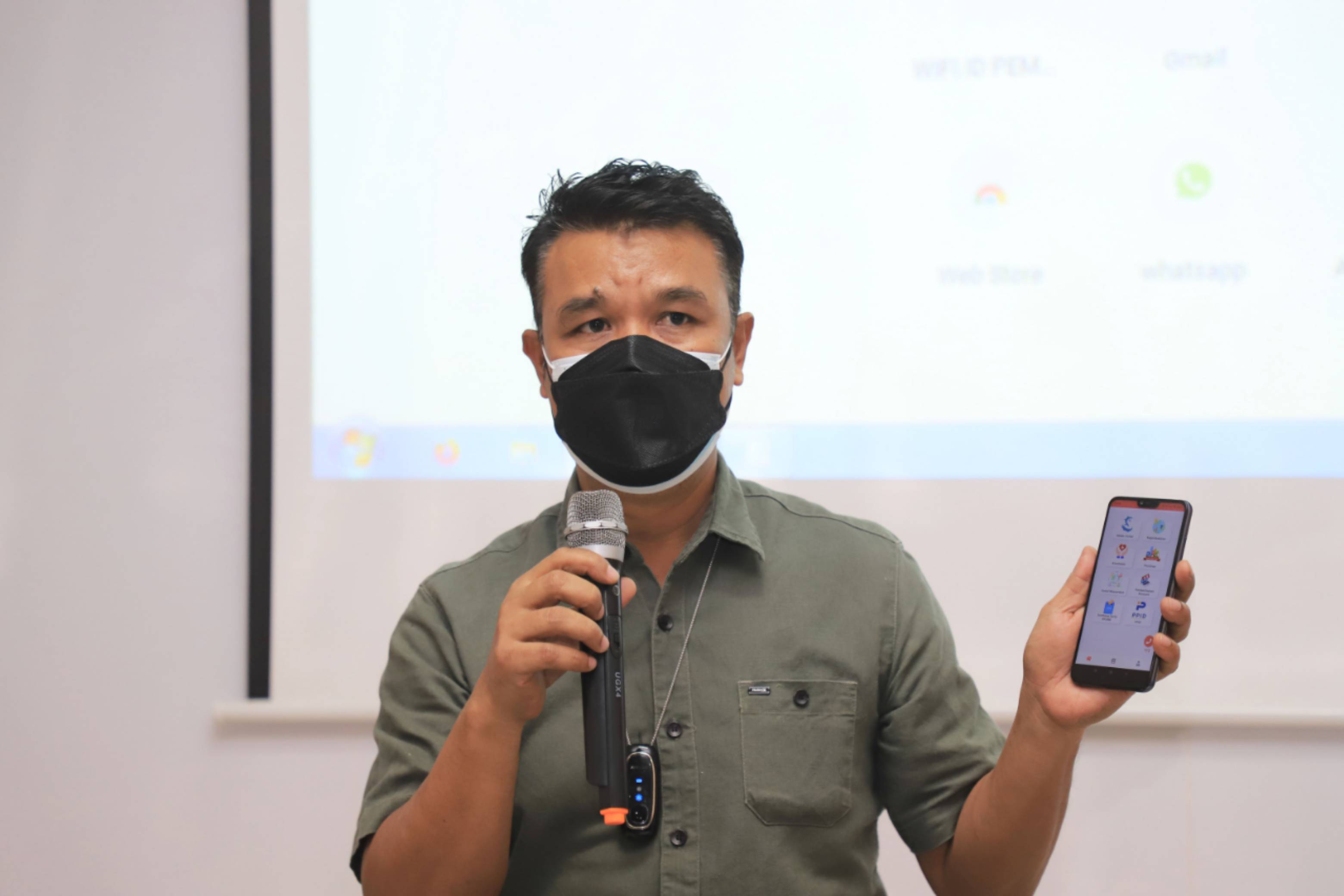 Kepala Dinas Komunikasi dan Informatika (Diskominfo) Kota Surabaya, M Fikser 
