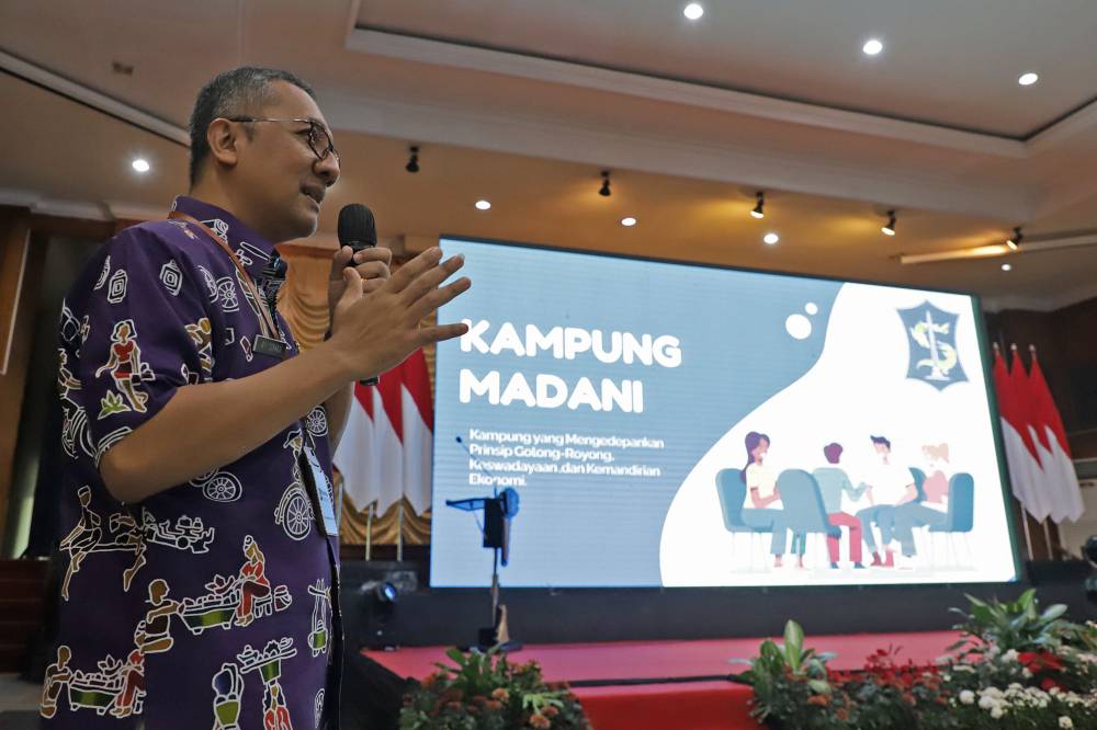 Surabaya menggelar Kick Off dan Pembukaan Workshop Kampung Madani