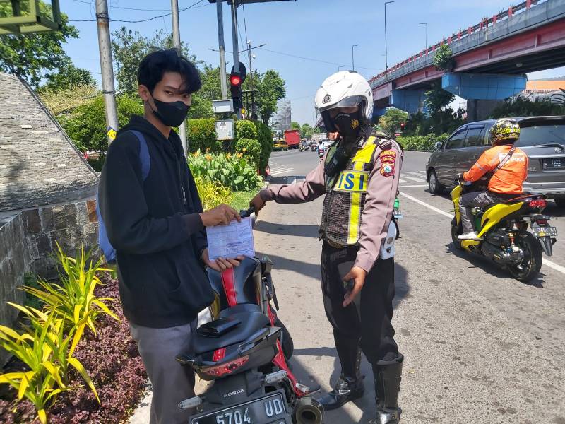 Penindakan pelanggar dalam operasi patuh semeru 2023