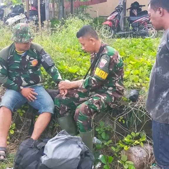 Satgas TMMD Bulukumba Beri Layanan Kesehatan dan Obat Gratis kepada Warga