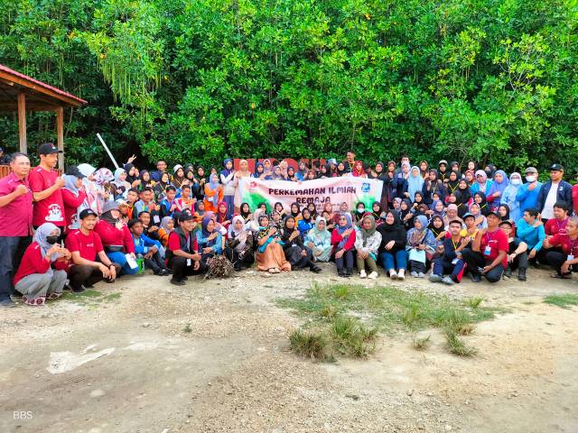 PIR Regional Sulsel XV 2023 Pilih Lokasi Riset di Kawasan Manggrove Luppung 