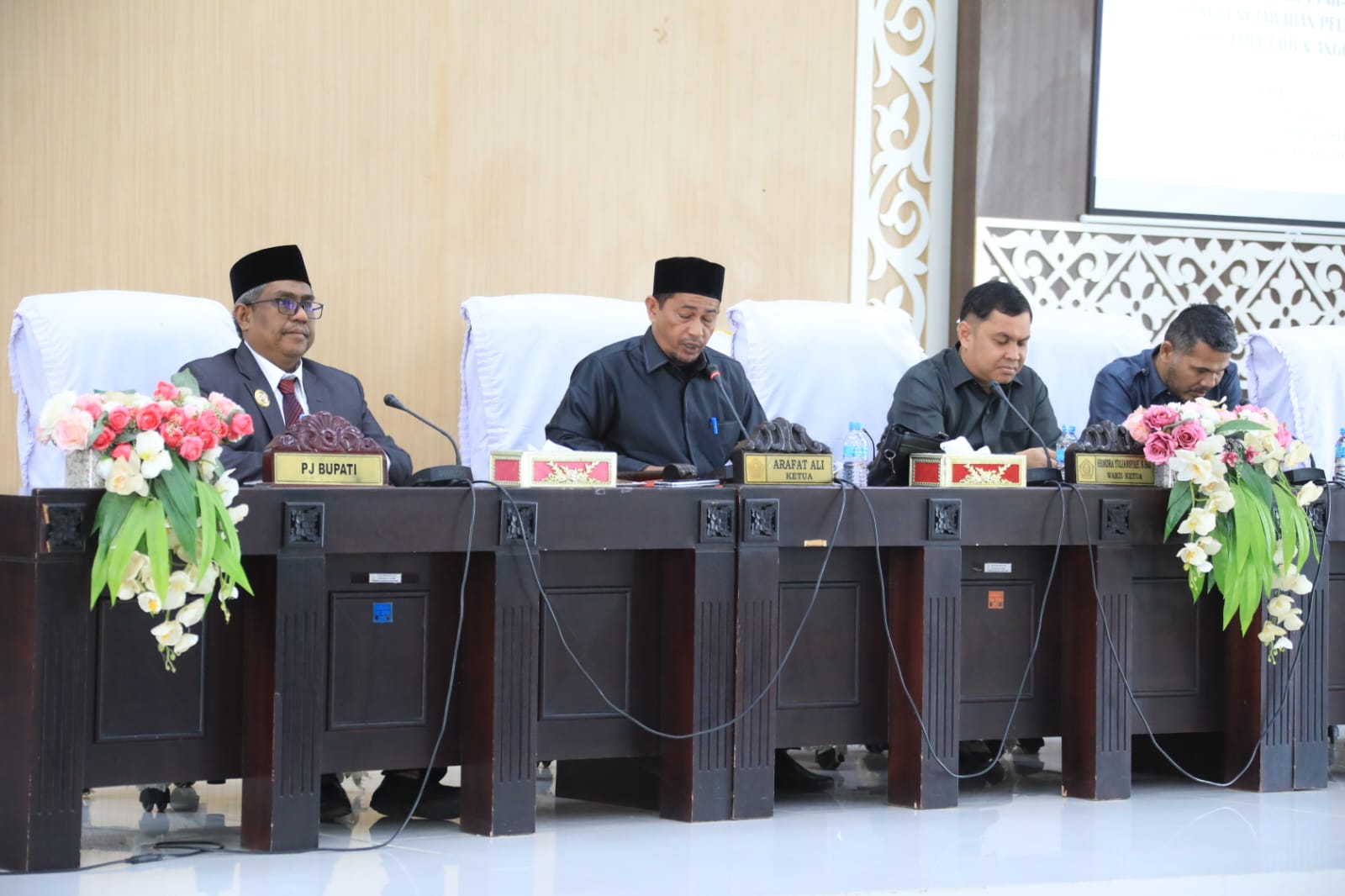Bupati Aceh Utara Sampaikan LKPJ Tahun 2022
