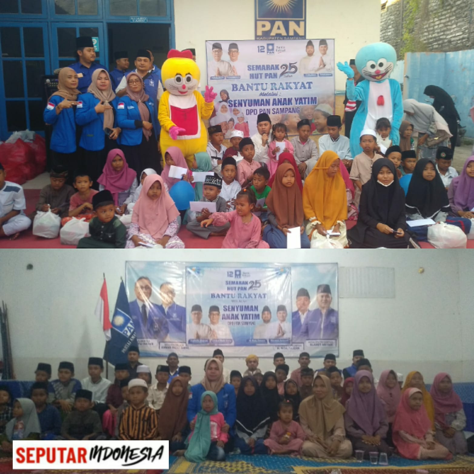 Doa Bersama Bantu Rakyat Melalui Senyuman Anak Yatim