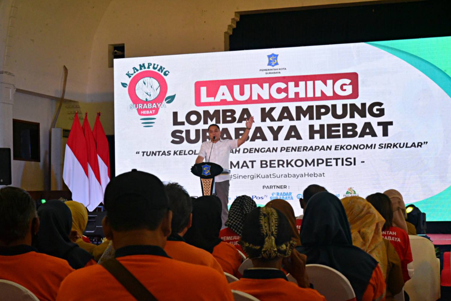 Launching Lomba Kampung Surabaya Hebat 