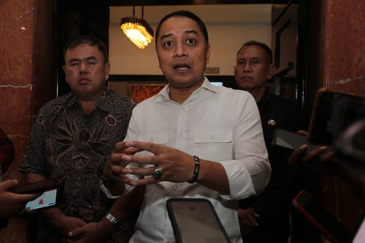 Wali Kota Eri cahyadi usai audiensi bersama MKKS