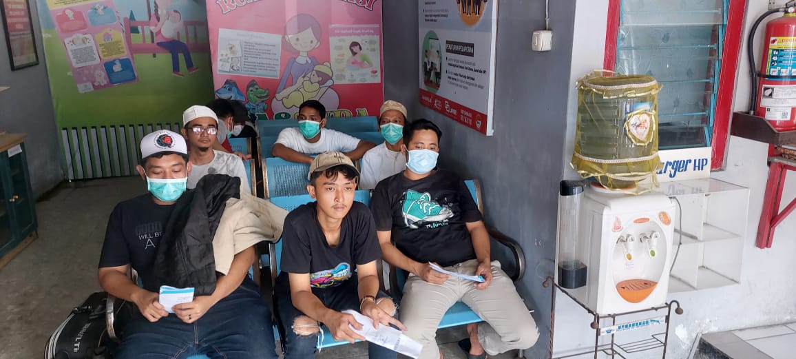 Delapan Warga Binaan Pemasyarakatan (WBP) Lapas Kelas IIA Sidoarjo