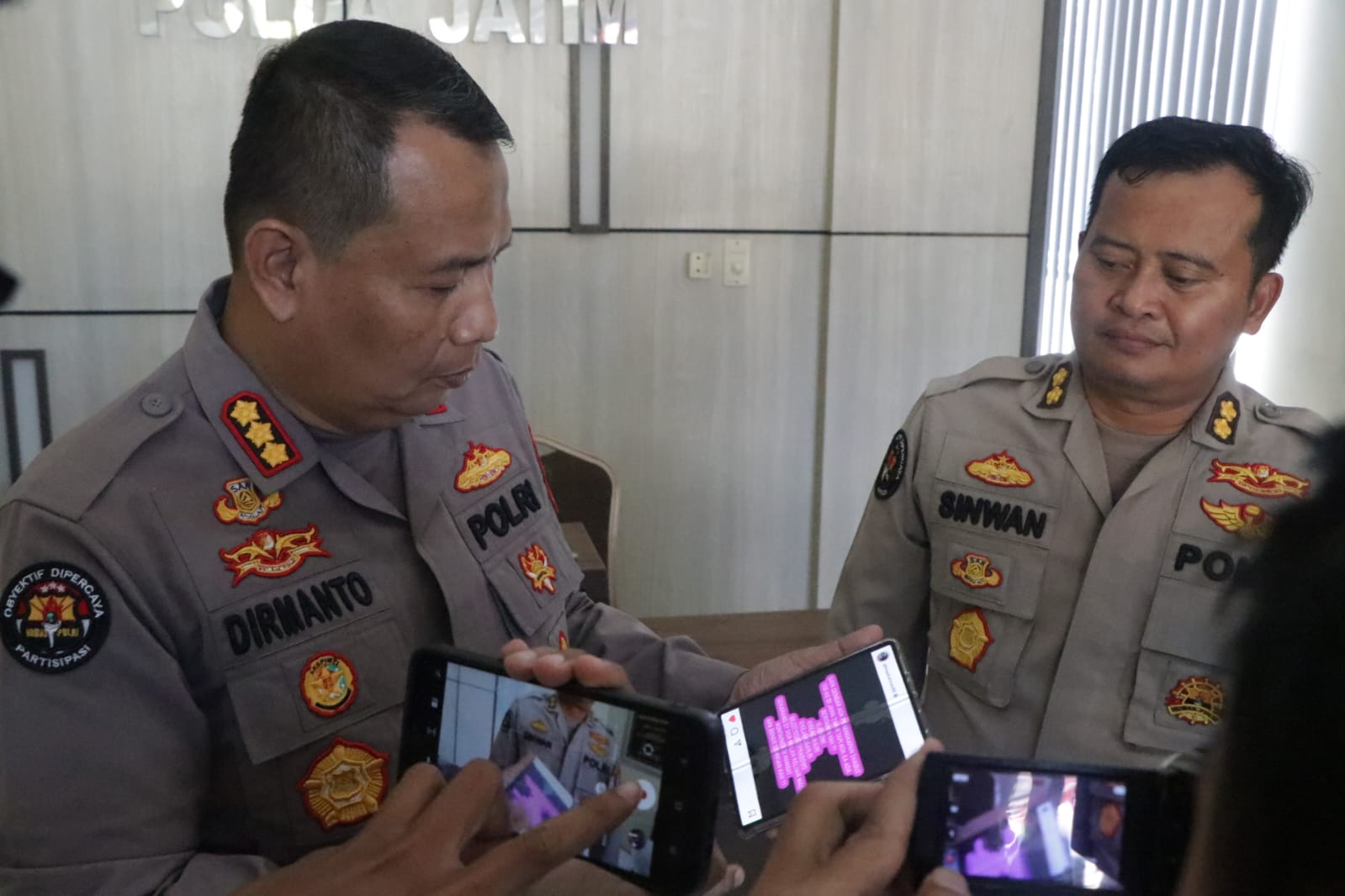 Kabid Humas Polda Jatim Kombes Dirmanto