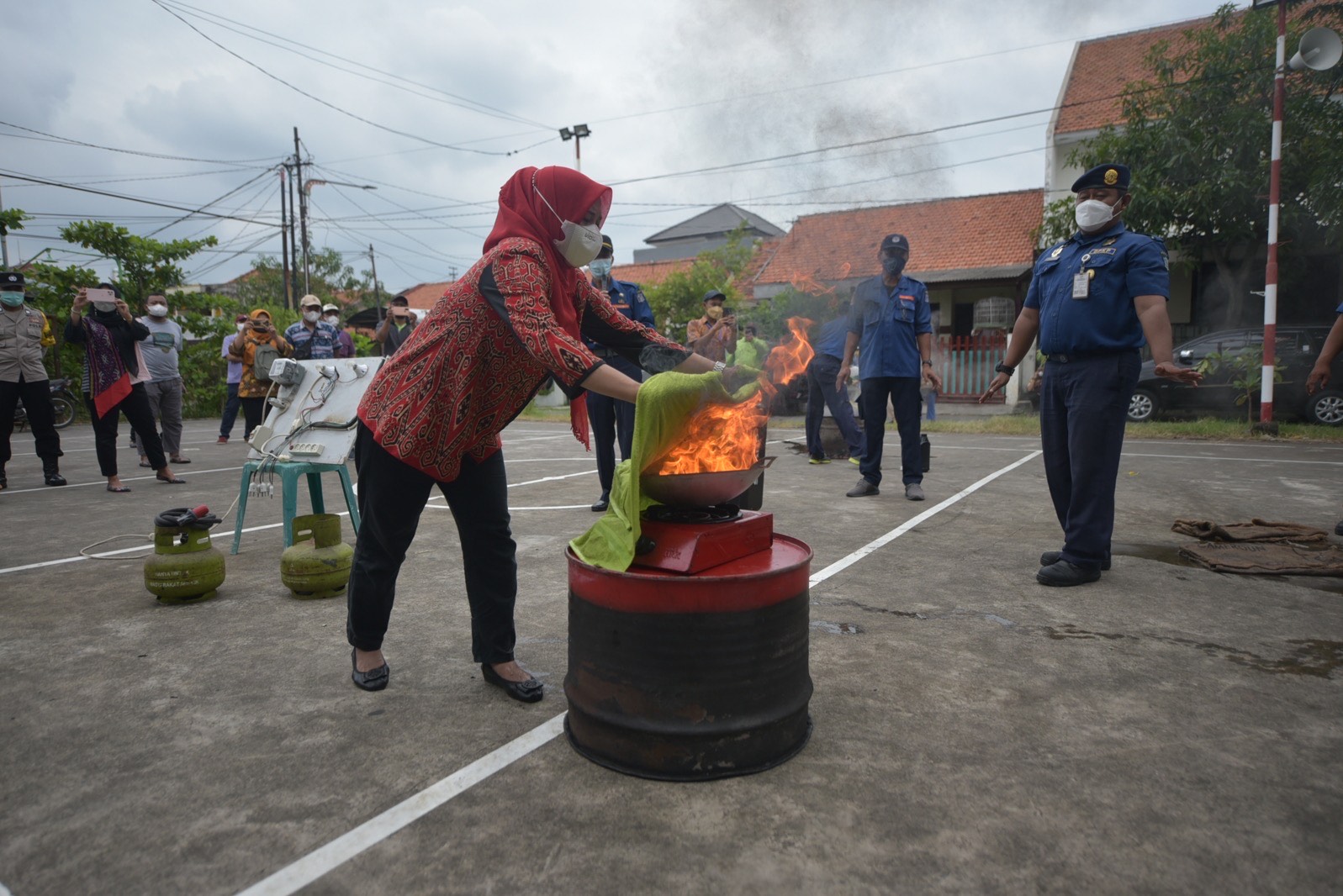 Kader Madagaskar Antisipasi Bencana Kebakaran di Musim Kemarau