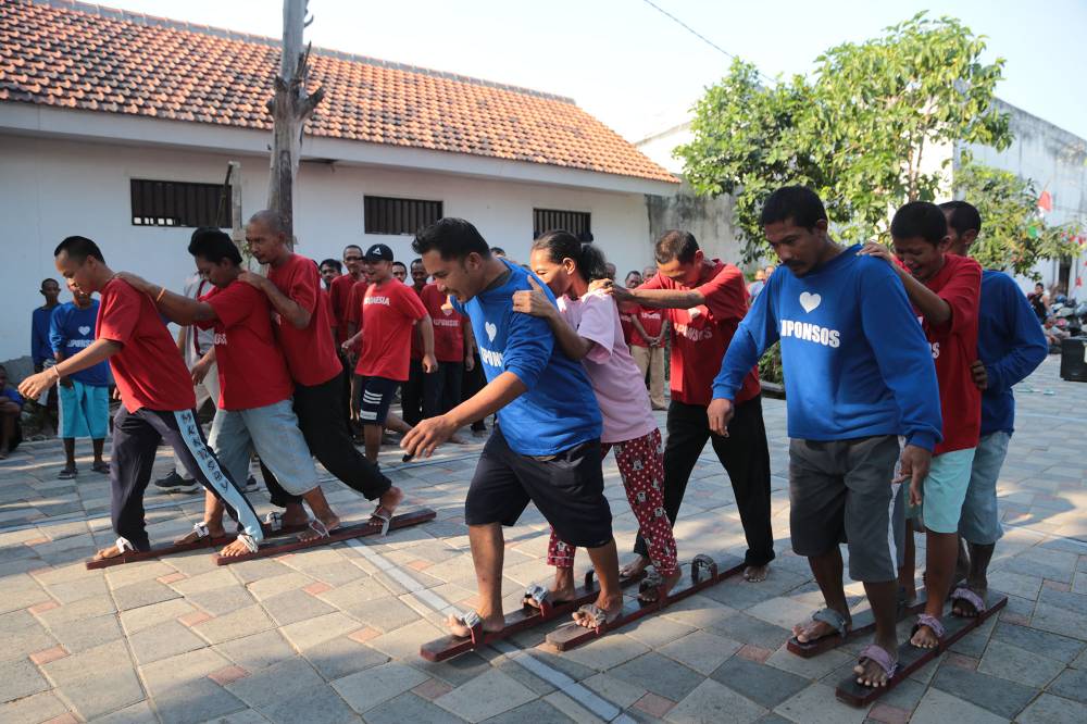 Semarakan HUT ke-78 RI, ODGJ Liponsos Surabaya