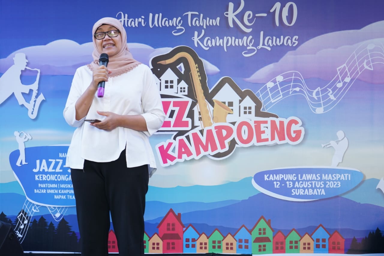 Kepala Disbudporapar Kota Surabaya Wiwiek Widayati.