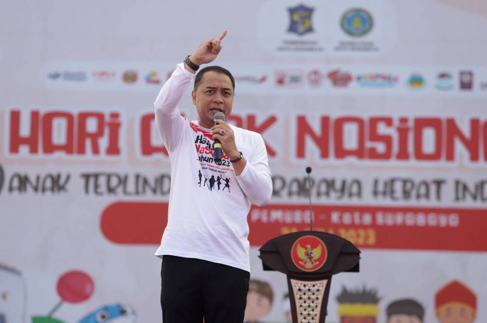 Wali Kota Surabaya Eri Cahyadi 
