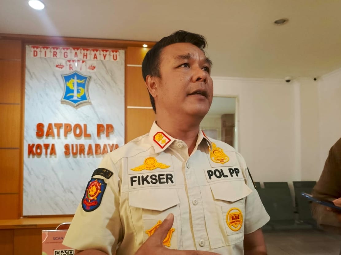 Kepala Satpol PP Kota Surabaya, M Fikser