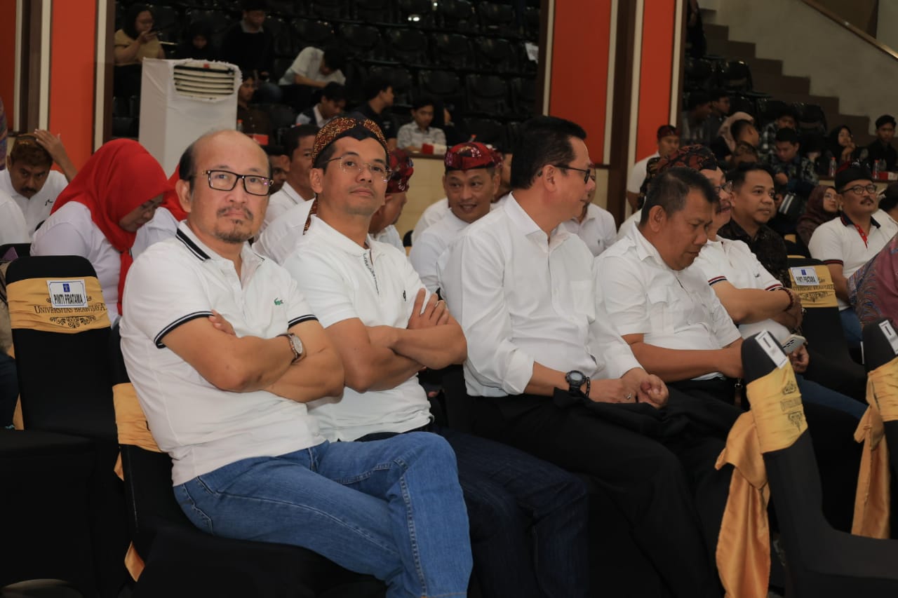 Menteri Hukum dan HAM Yasonna H. Laoly memberikan kuliah umum