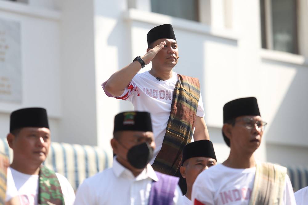 Wali Kota Eri Cahyadi Perankan Dua Tokoh Nasional