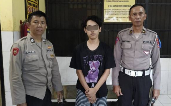 Tengah, tersangka penabrak anggota Polisi 
