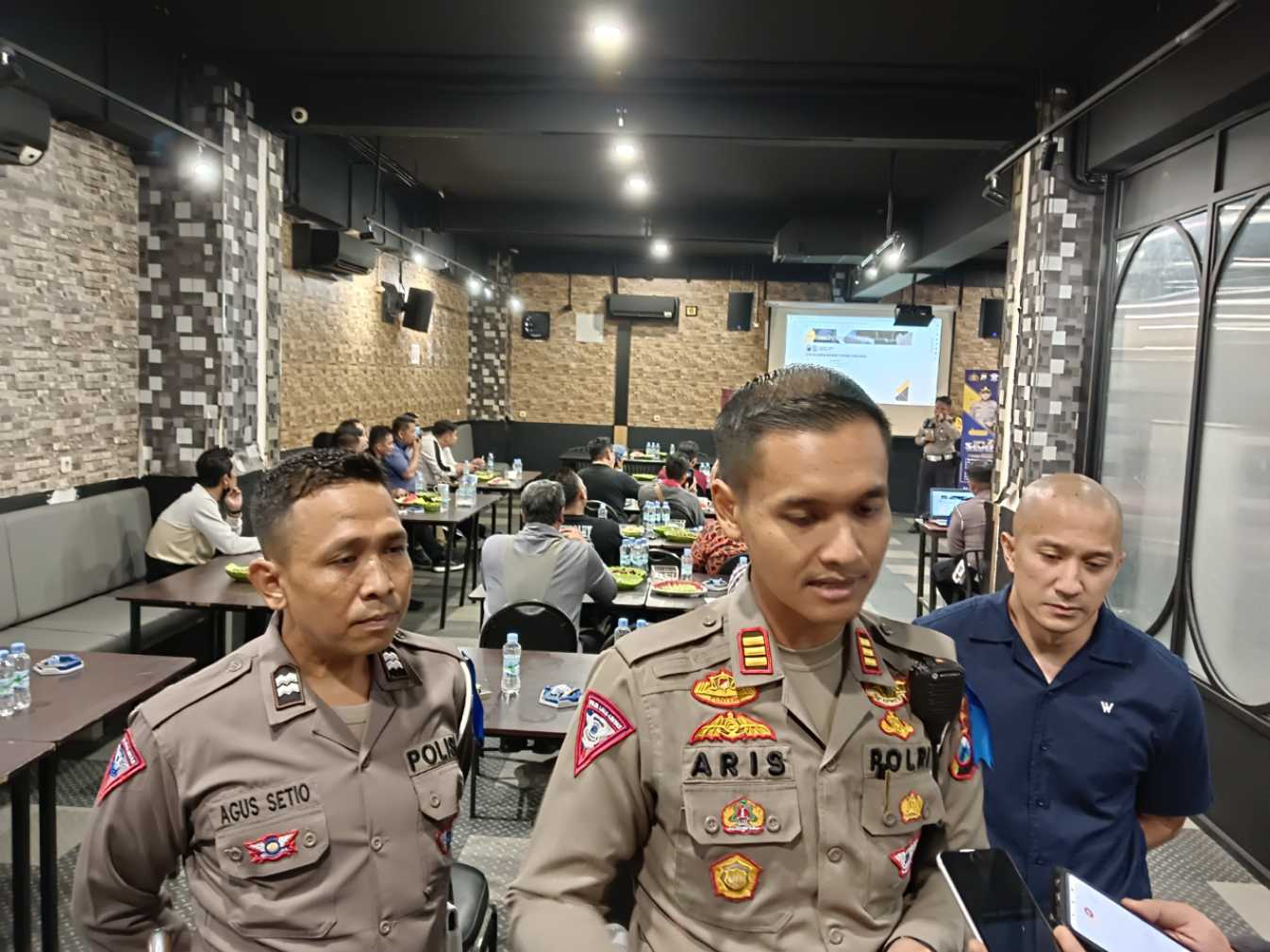 Wakasat Lantas Polrestabes Surabaya AKP Aris