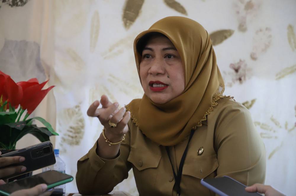 Kepala Dinas Ketahanan Pangan dan Pertanian Kota Surabaya, Antiek Sugiharti 