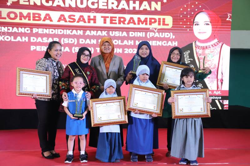 Lewat Kompetisi Asah Terampil, Siswa PAUD hingga SMP Surabaya 