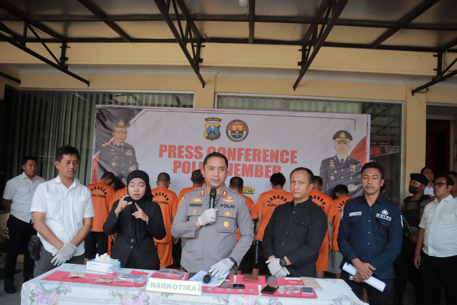 Polres Jember ungkap peredaran Narkoba 