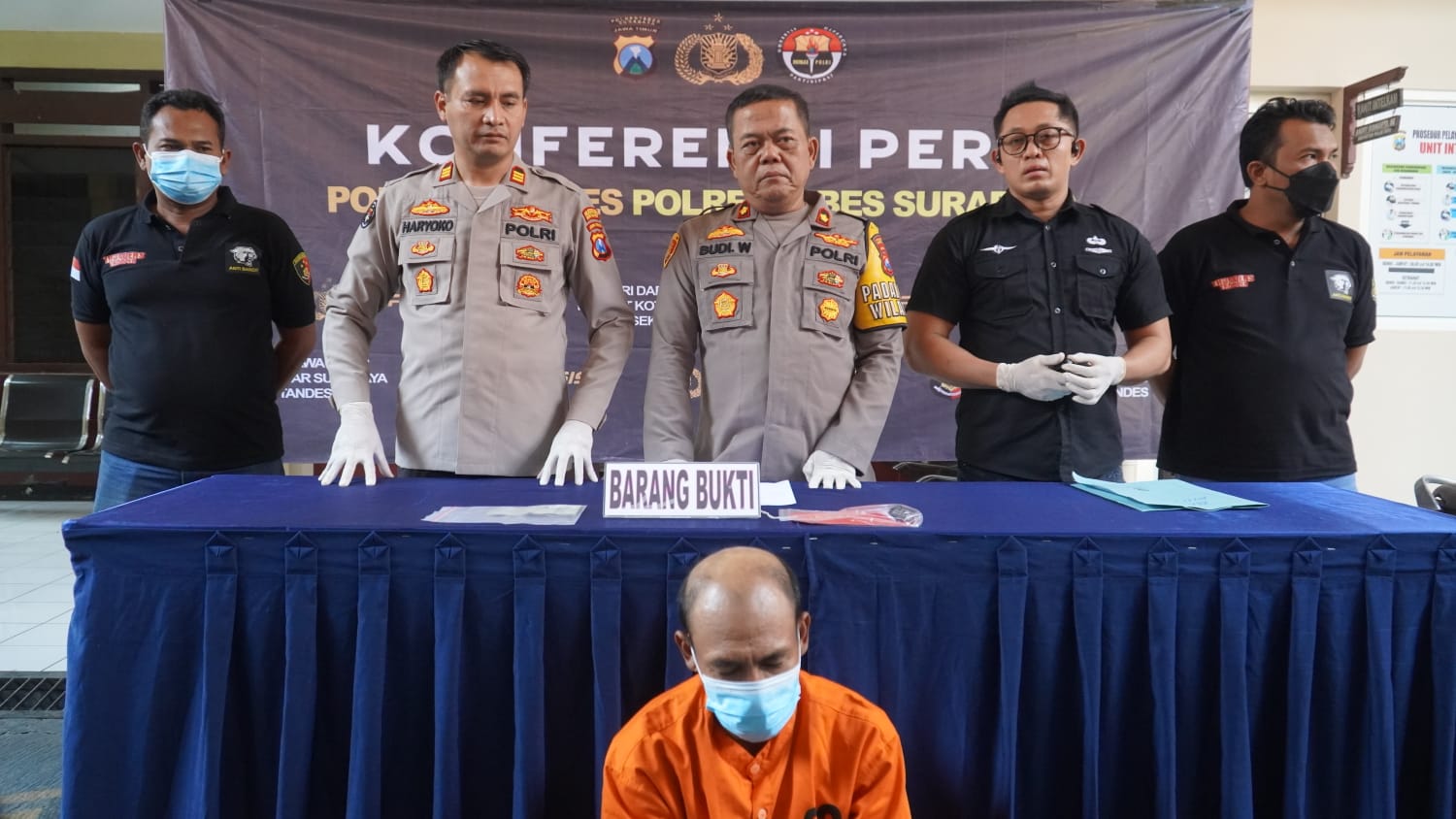 Pelaku Pencuri motor di Polsek Tandes