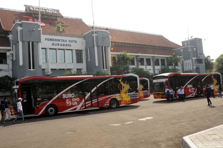Pemkot Surabaya Sediakan 110 Unit Shuttle Bus untuk Piala Dunia U-17,