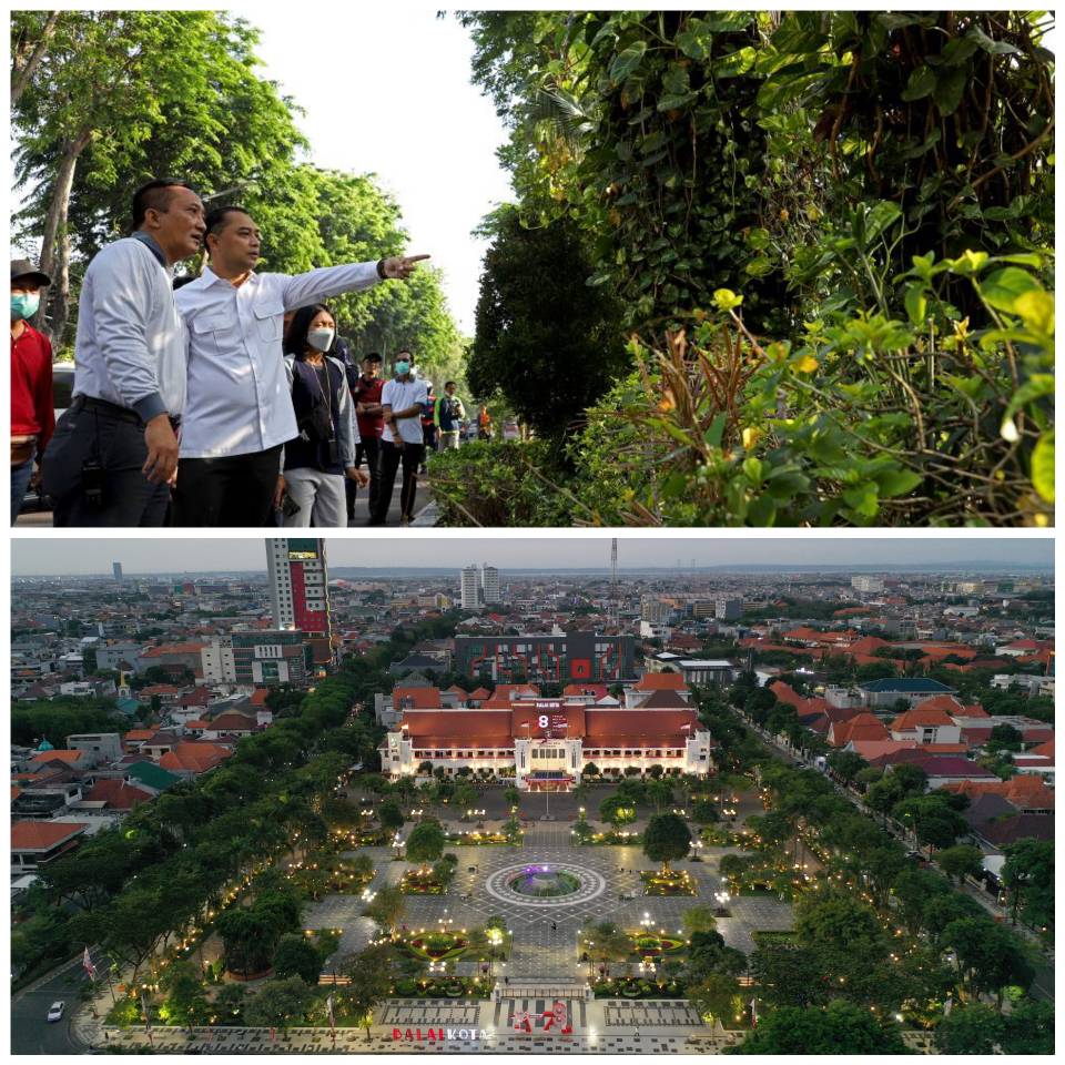 Pemkot Revitalisasi Taman Seluruh Kota Surabaya 