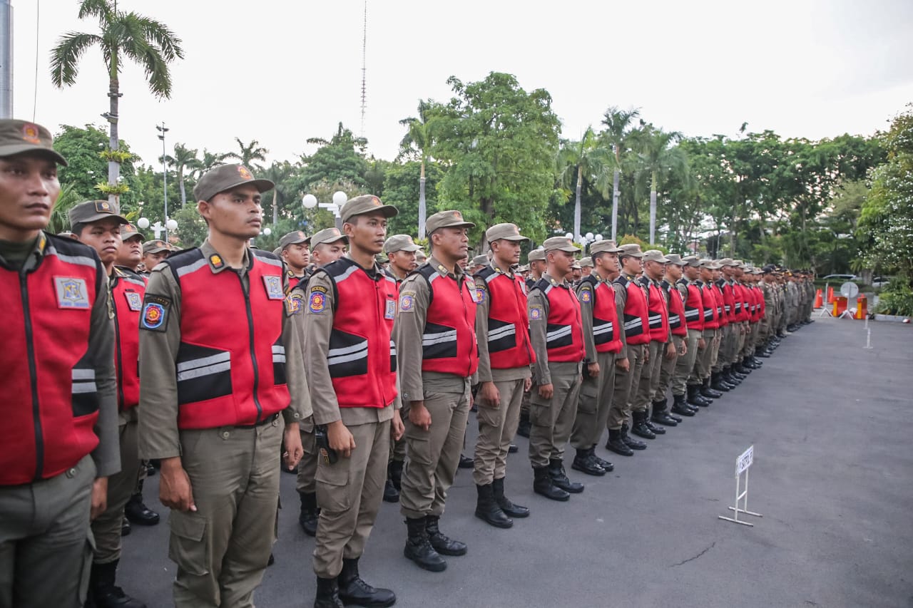 Pimpin Apel Pengamanan Cipta Kondisi, Wali Kota Eri Haramkan Kemaksiatan di Surabaya
