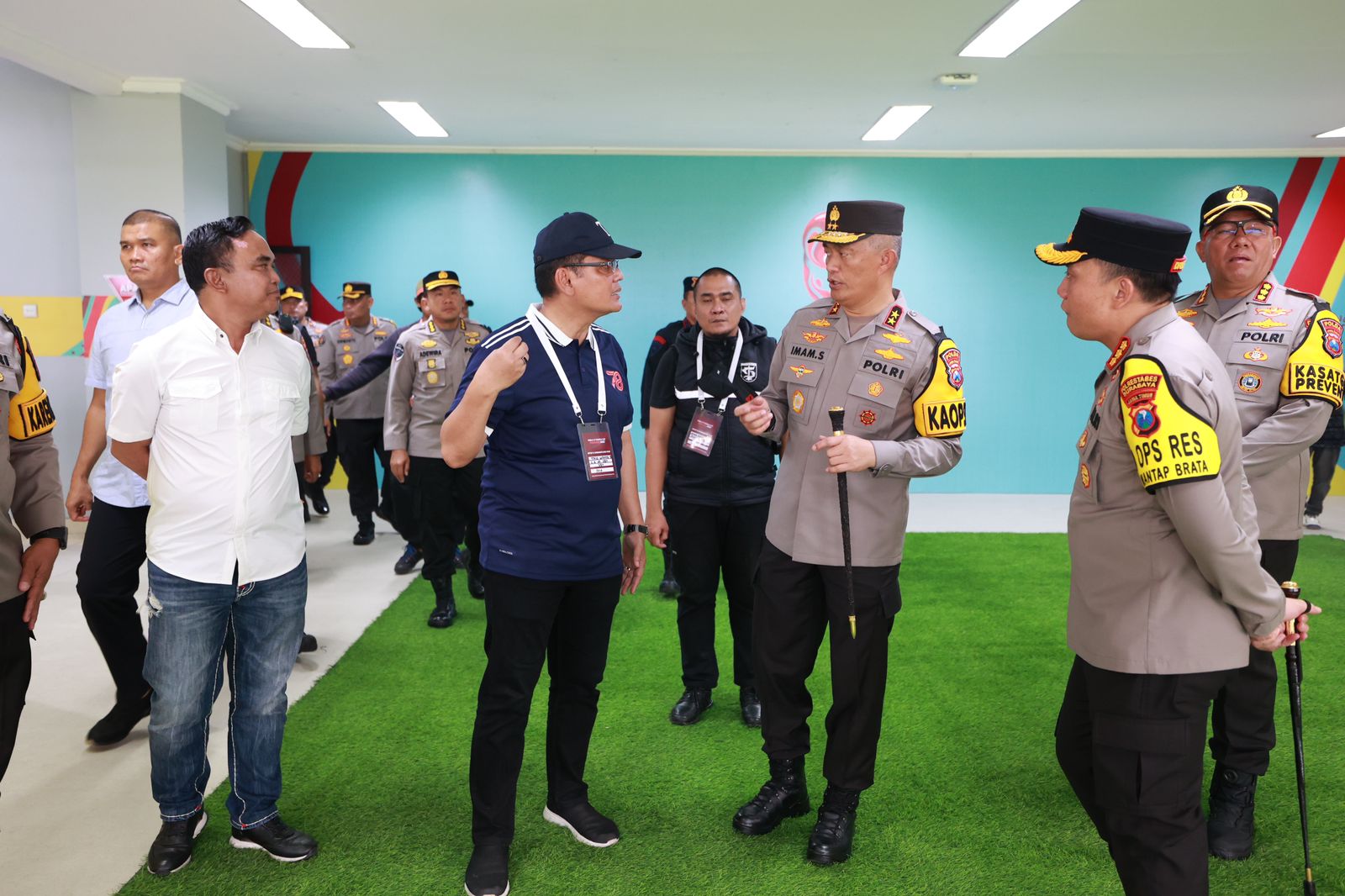 Kapolda Jatim Tinjau GBT