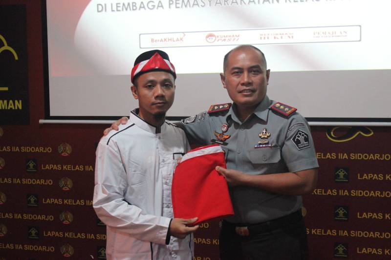 Narapidana Teroris Ikrar Setia NKRI di Lapas Kelas IIA Sidoarjo