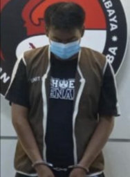 Pengedar sabu di Polrestabes Surabaya 