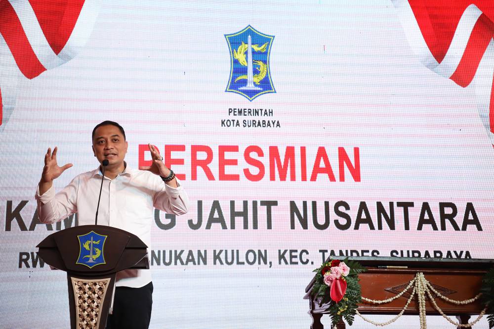 Wali Kota Surabaya Eri Cahyadi 