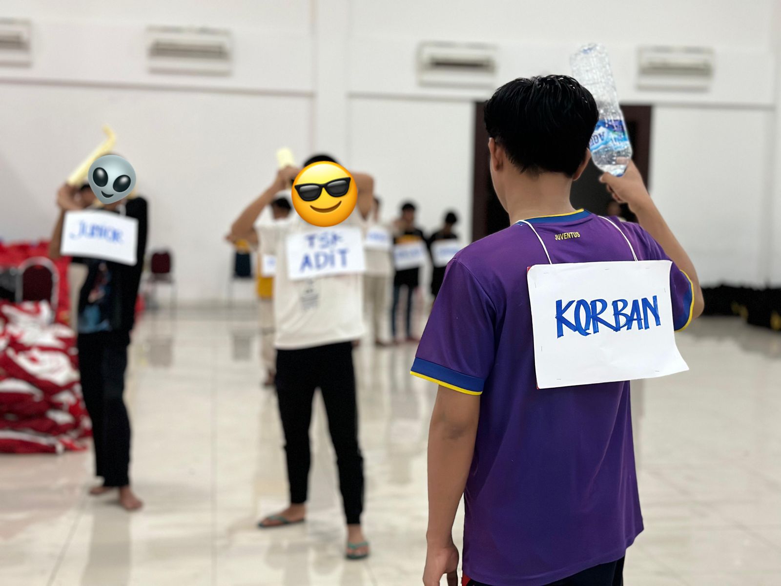Olah TKP kasus pembacokan di Polrestabes Surabaya