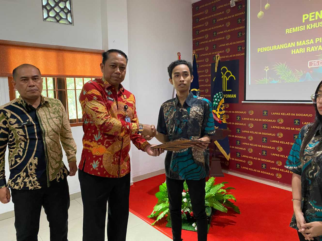358 Narapidana di Jatim Terima Remisi Natal