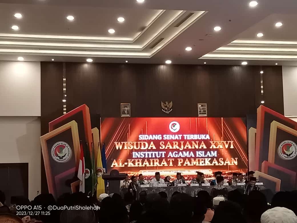 IAI AL-Khairat Wisuda Ratusan Sarjana ke XXVI 