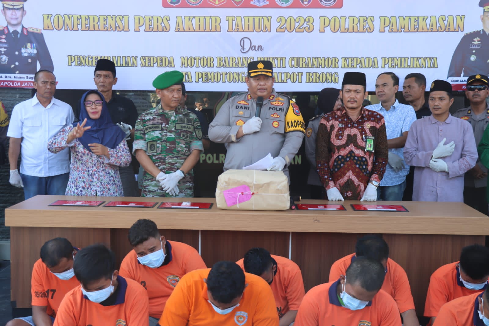 Polres Pamekasan Ungkap Kasus Sepanjang Tahun 2023