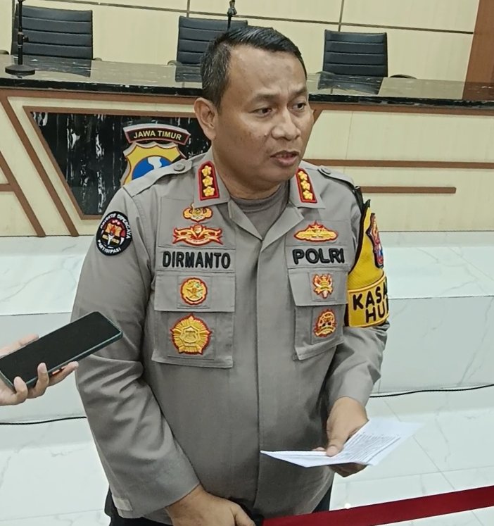 Kabid Humas Polda Jatim Kombes Pol Dirmanto 