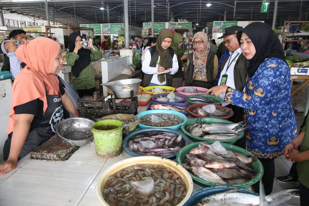 Pasar Nambangan Surabaya Jadi Pilot Project Penerapan Pasar Pangan 